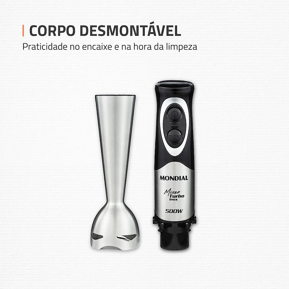 MIXER M-16-BI Mixer Turbo Inox|M-16-BI |Mondial