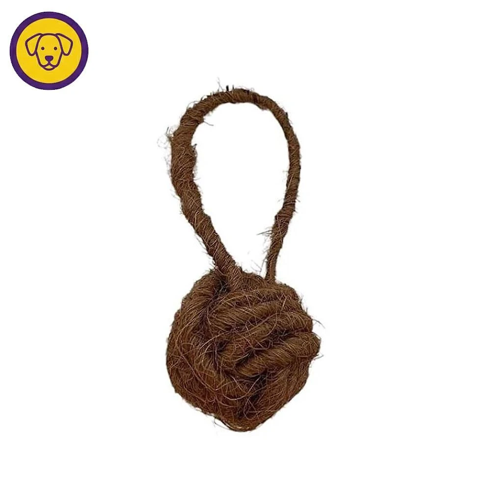 Brinquedo sustentável coconut loop para cães - amicus