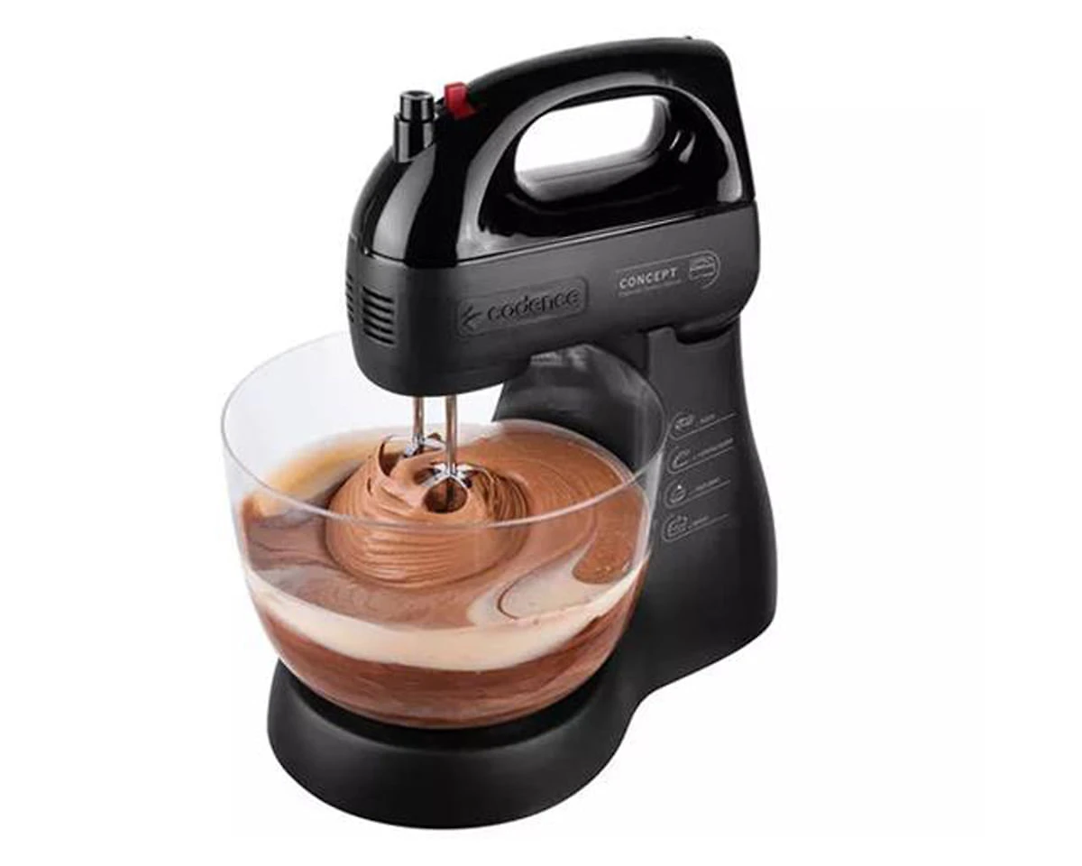 Batedeira Cadence Concept Special Preta 2 Tigelas