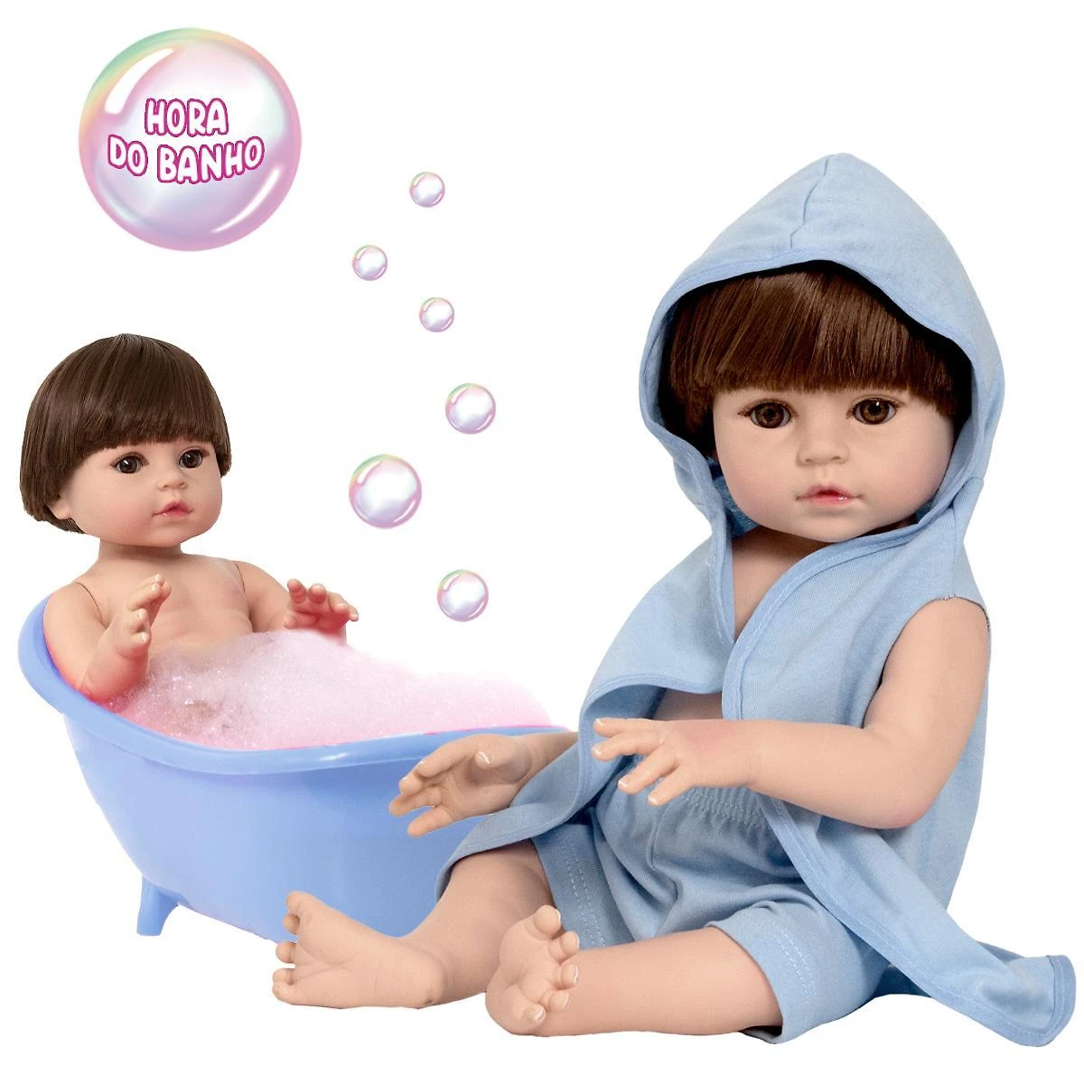 Miniatura Boneco Bebê Reborn Realista Lindo 16 Itens Bolsa Maternidade