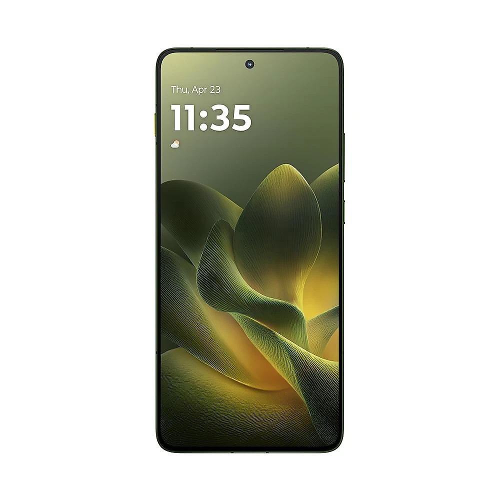 Smartphone motorola edge 70 256gb 5g verde + fone moto buds loop bluetooth verde