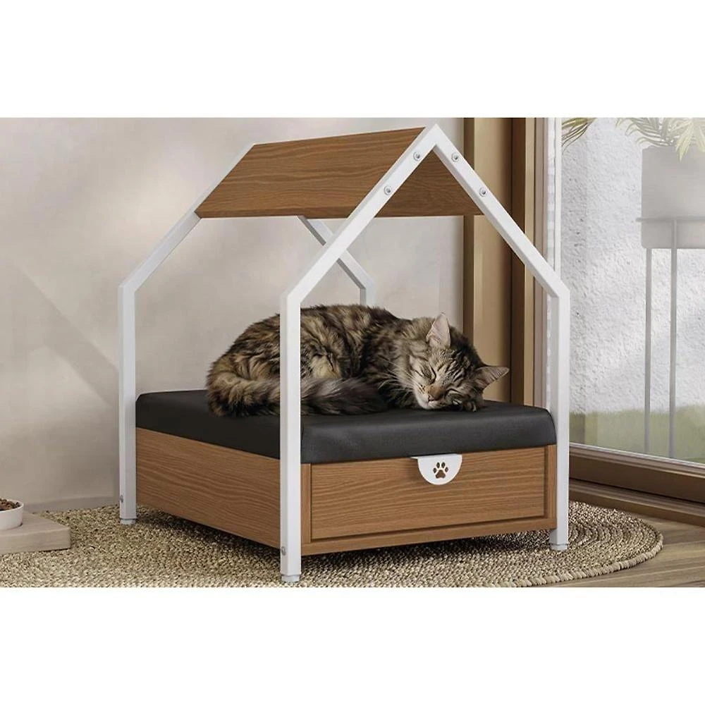 Cama Colchão PET p-Cachorro e Gato Kappesberg Casa Pet p-Cão e Gato LI054 Branco 54CM