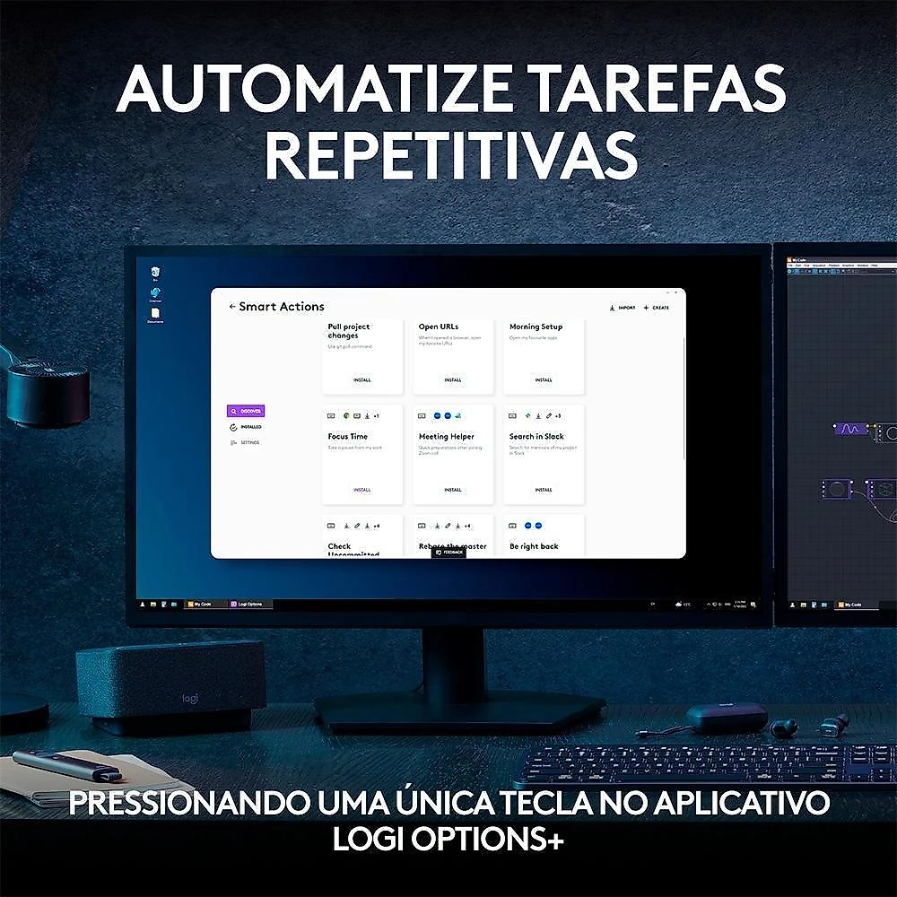 Teclado Sem Fio Logitech MX Keys S, Iluminação Inteligente, Bluetooth ou USB Tipo-C e Logi Bolt, Bateria Recarregável, Cinza - 920-011564