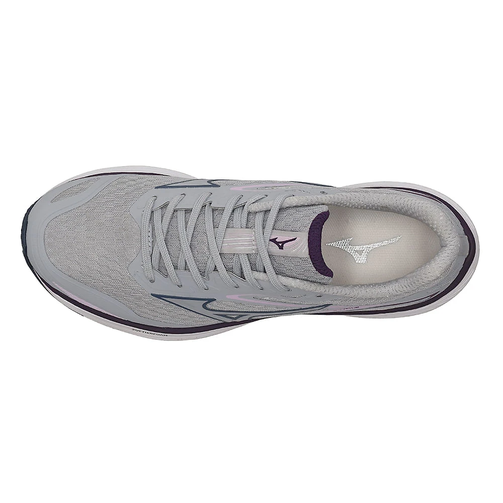 Miniatura Tênis de Corrida Mizuno Atlantis 2 Feminino Cinza - 34