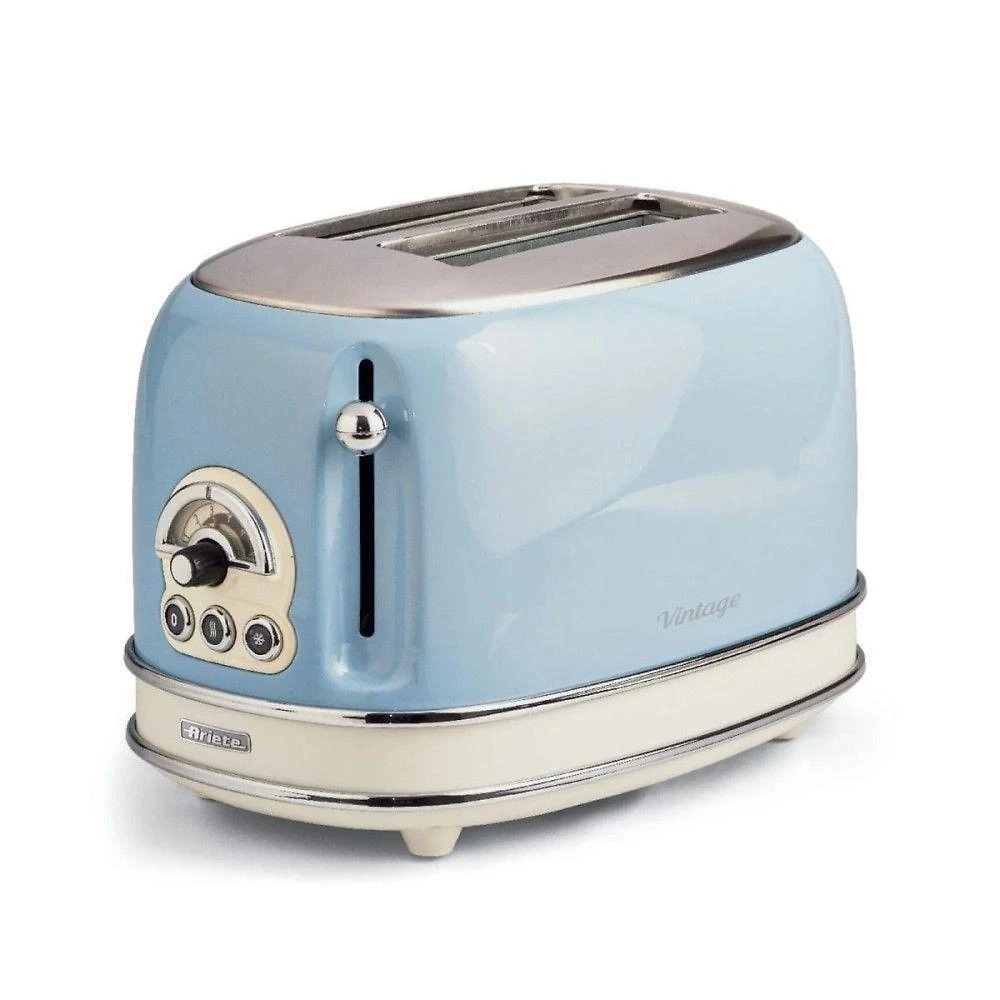 Torradeira Elétrica Ariete Vintage 6 Níveis Azul 750W Retrô 220V
