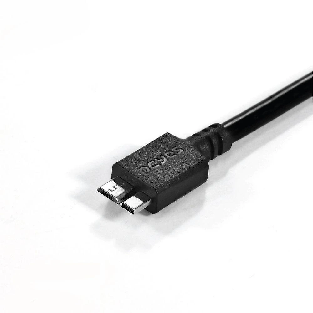 Cabo Usb 3.0 a Macho x Micro Usb B 3.0 5m para Dispositivos de Armazenamento Externo Pcyes