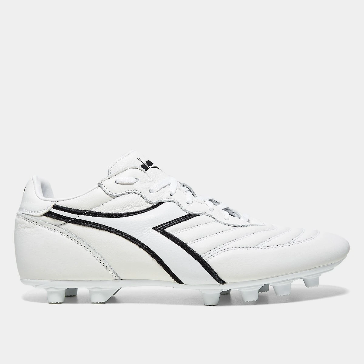 Miniatura Chuteira Campo Diadora Brasil Lt+ Mdpu Unissex Branco+Preto - 38
