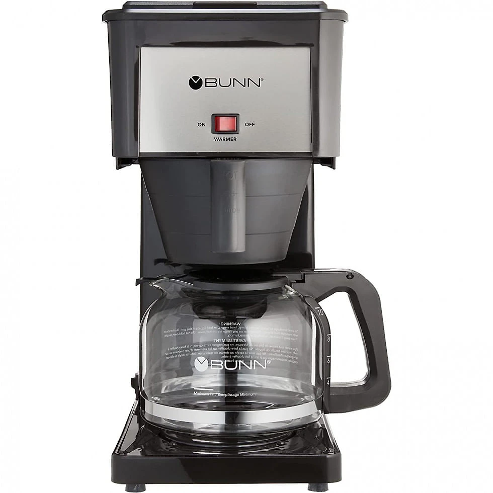 Cafeteira Elétrica Programável BUNN GRX B 2.4L, 110V, Preta