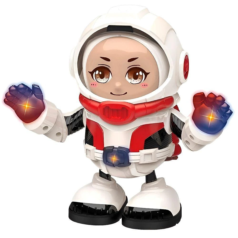 Brinquedo Astronauta Robô Dançarino Luz Som Diversão