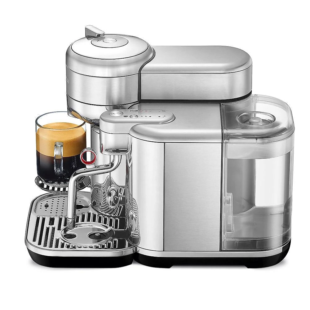 Máquina de Café Nespresso Vertuo Creatista em Aço Inoxidável para Café Espresso - GCV5BR 110