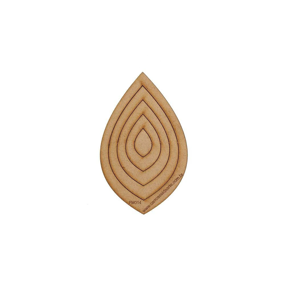 Gabarito Flor Mini Mdf Fm014