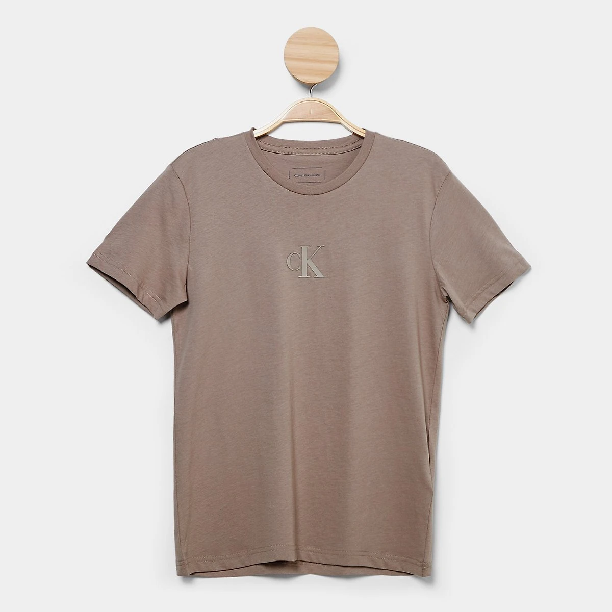 Camiseta Infantil Calvin Klein Rubber Patch Menino