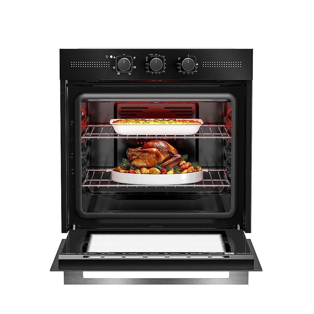 Forno Elétrico de Embutir Mueller MFE70K 70L 2800W Air Fryer Preto 220V