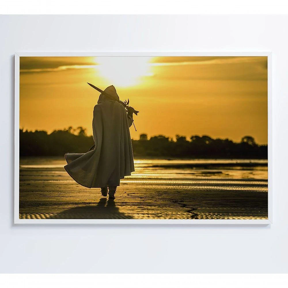 Quadro Assassins Creed 60x40 Cm Tecido Canvas
