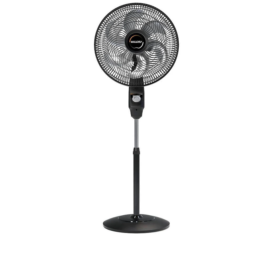 Ventilador De Coluna Mallory Éolo 40 Cm Preto E Grafite 127V