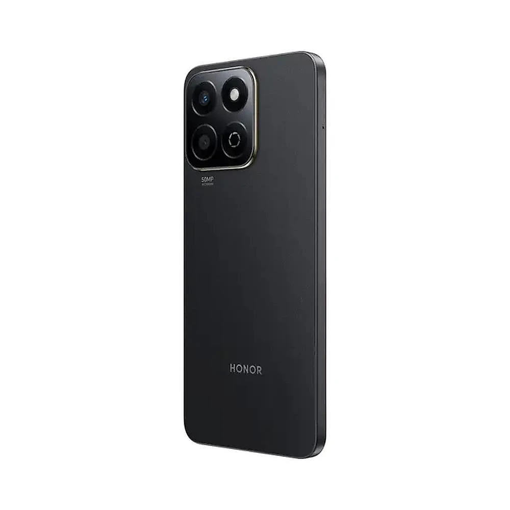 Smartphone honor x6b 5g preto 256gb, 4+4gb ram turbo, tela de 6.6’’, snapdragon 4ª geração e câmera traseira dupla de até 50mp