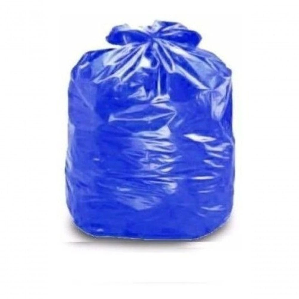 Saco para Lixo Saco Azul para Lixo 100 Litros 200 Unds Coleta Seletiva Azul Higipack