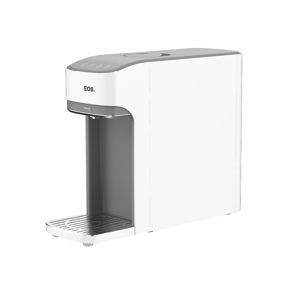 Purificador de Água EOS Mineralle Slim Touch Eletrônico Branco EPE08B Bivolt + Filtro Refil EFP01