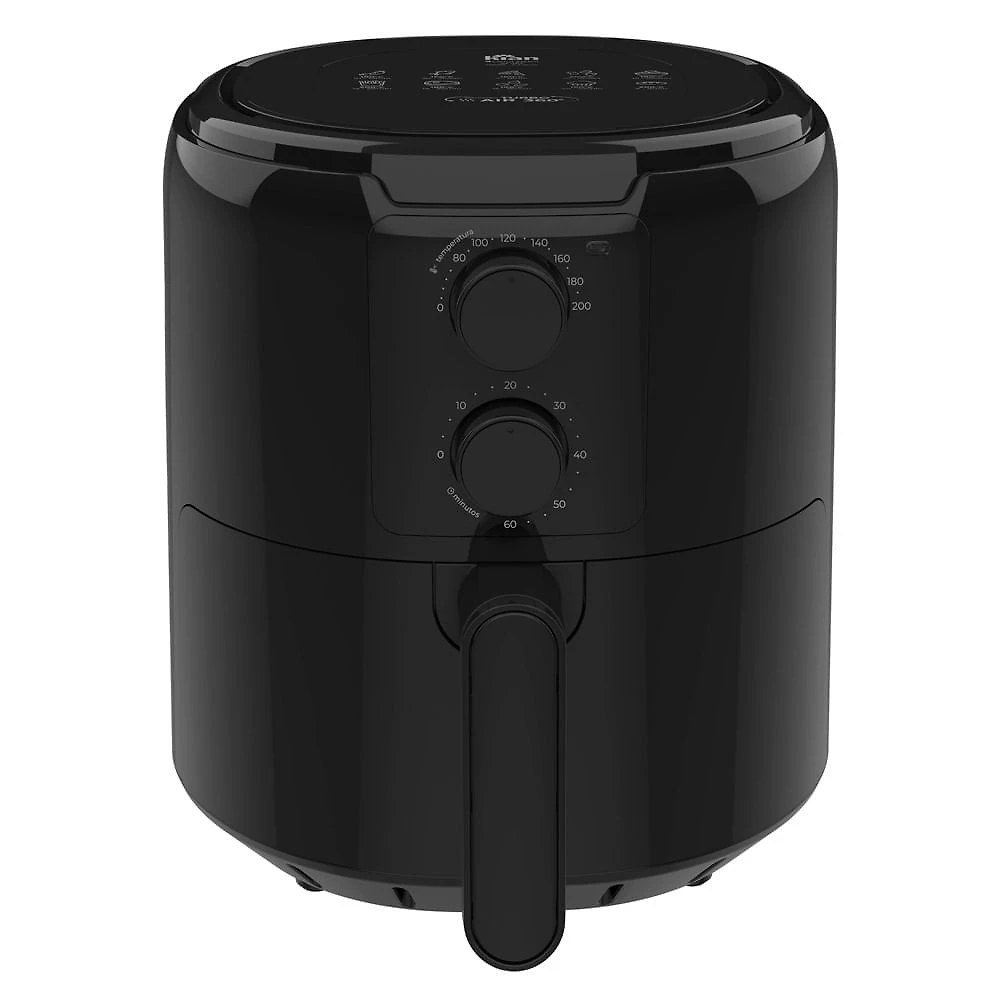 Miniatura Fritadeira Air Fryer 4,2L Kian AF107 Preta 127V 127V