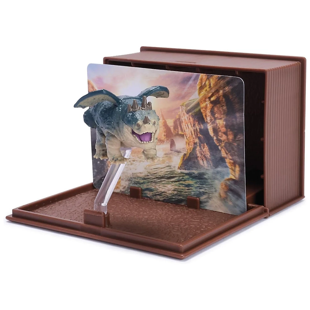 Conjunto de Dragões da Dreamworks: Livro de Berk com 3 Figuras Colecionáveis e Cartões Expositores, para fãs de Dragões!