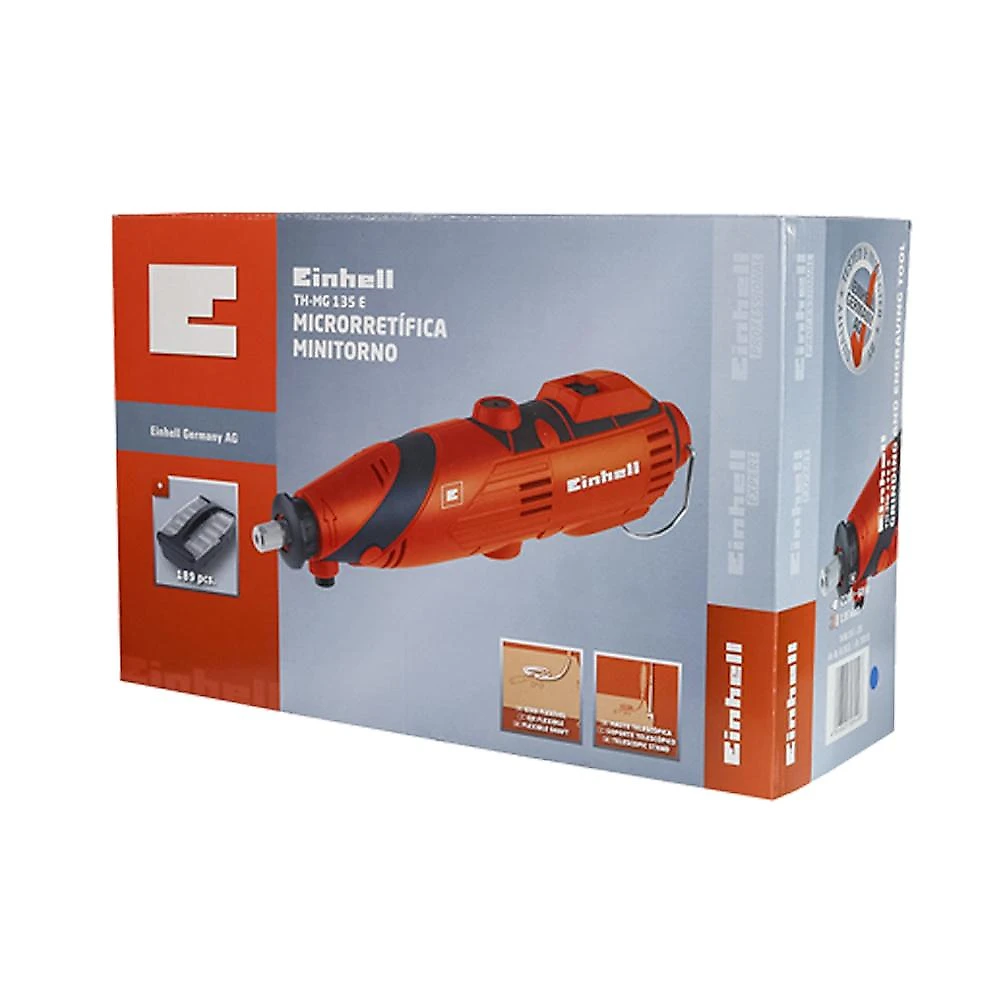 Kit Micro Retifica 189 Peças TH-MG 135 E EINHELL 110V
