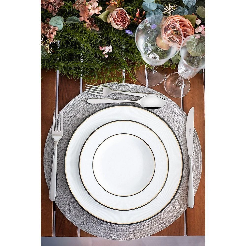 Prato Fundo Tramontina Sienna Em Porcelana Decorada 23 Cm Tramontina