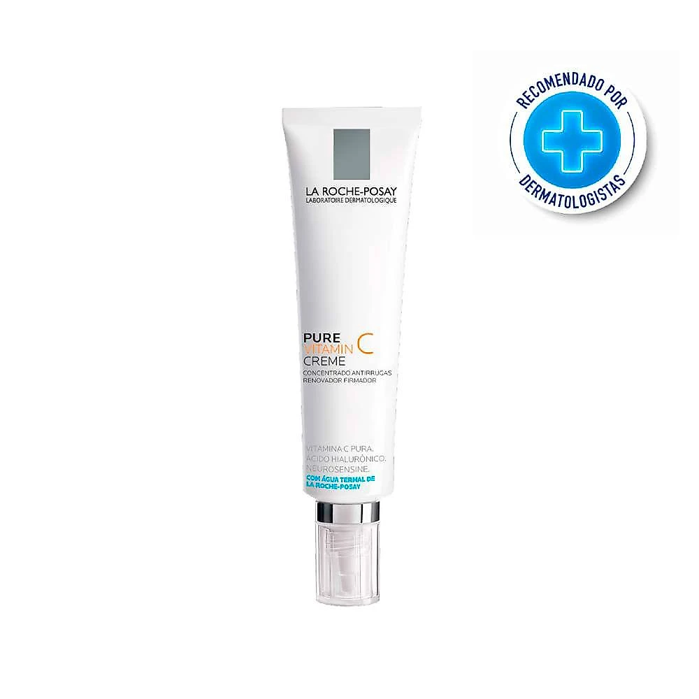 Creme facial anti-idade la roche-posay pure vitamin c 40ml