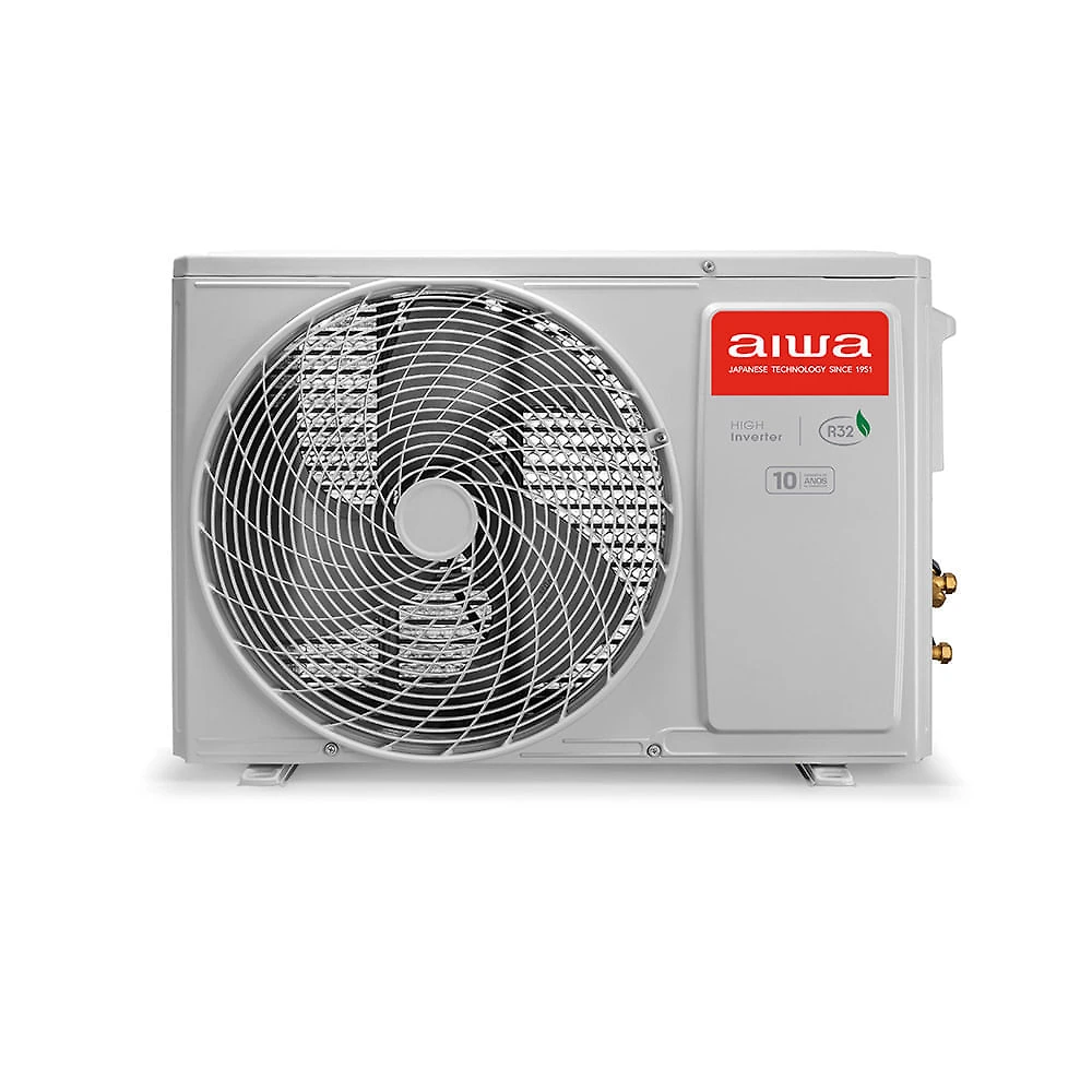 Miniatura Ar Condicionado Split 9000 BTU's Inverter Externa Aiwa Branca 220V Branco - 220V