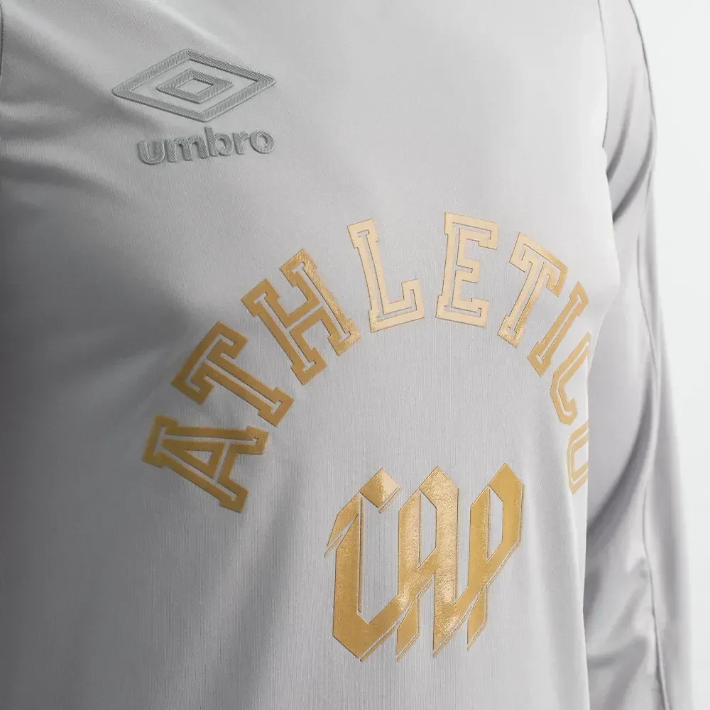 Camisa Masculina Athletico Goleiro Oficial 2026 Cinza 2G