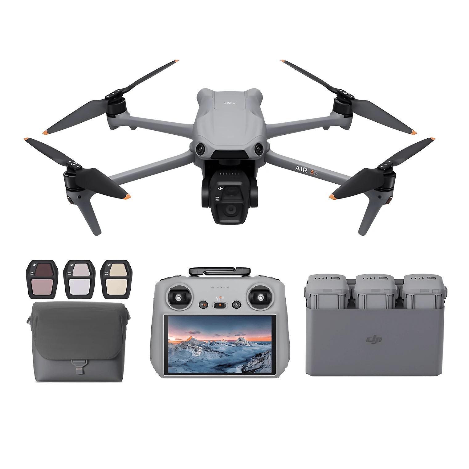 Drone DJI Air 3S Fly More Combo com Controle RC 2