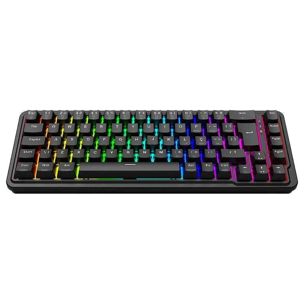 Teclado Magnético Gamer Redragon Nova, 65%, RGB, Switch UltraMag Linear, ABNT2, Preto - K709RGB-M
