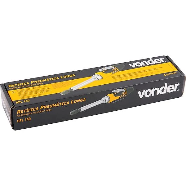 Retifica reta longa 1/4 pneumática 4,0 pcm npt rpl140 vonder