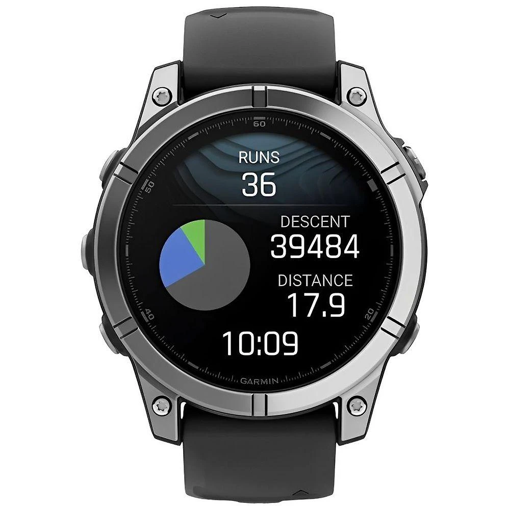 Relógio Smartwatch Fenix e Amoled 010-03025-00 Preto e Cinza