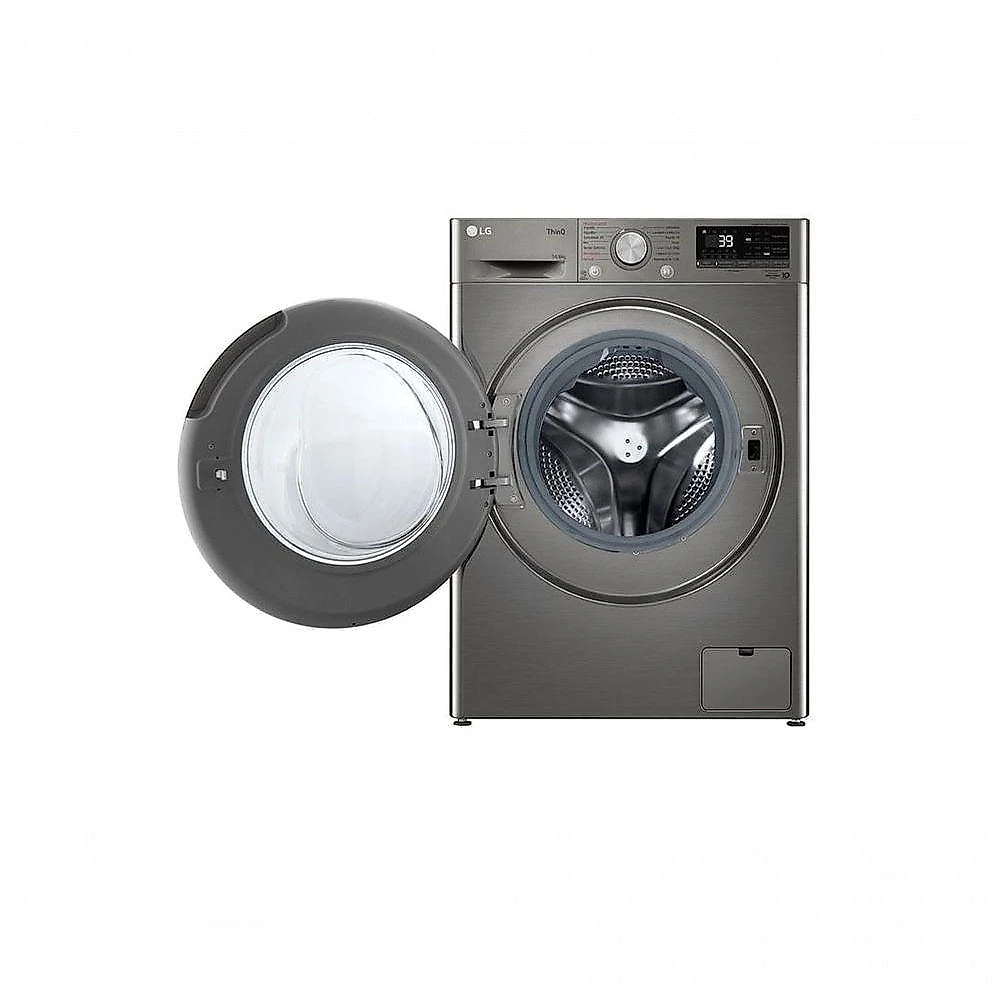 Lava e Seca Smart LG VC2 14kg Inox Look Com Inteligência Artificial AI DD CV9014PC2 110V