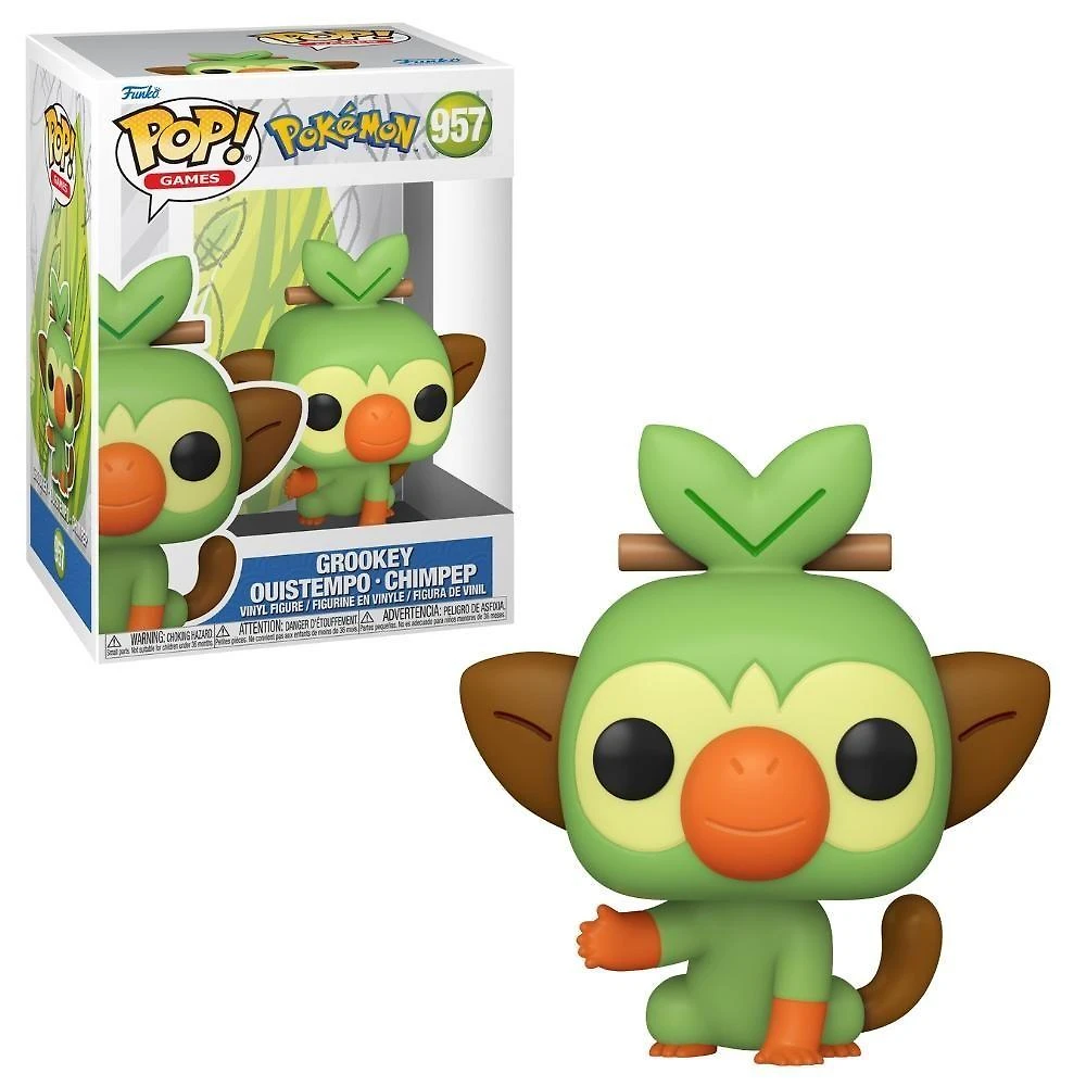 Boneco Funko Pop! Pokémon - Grookey