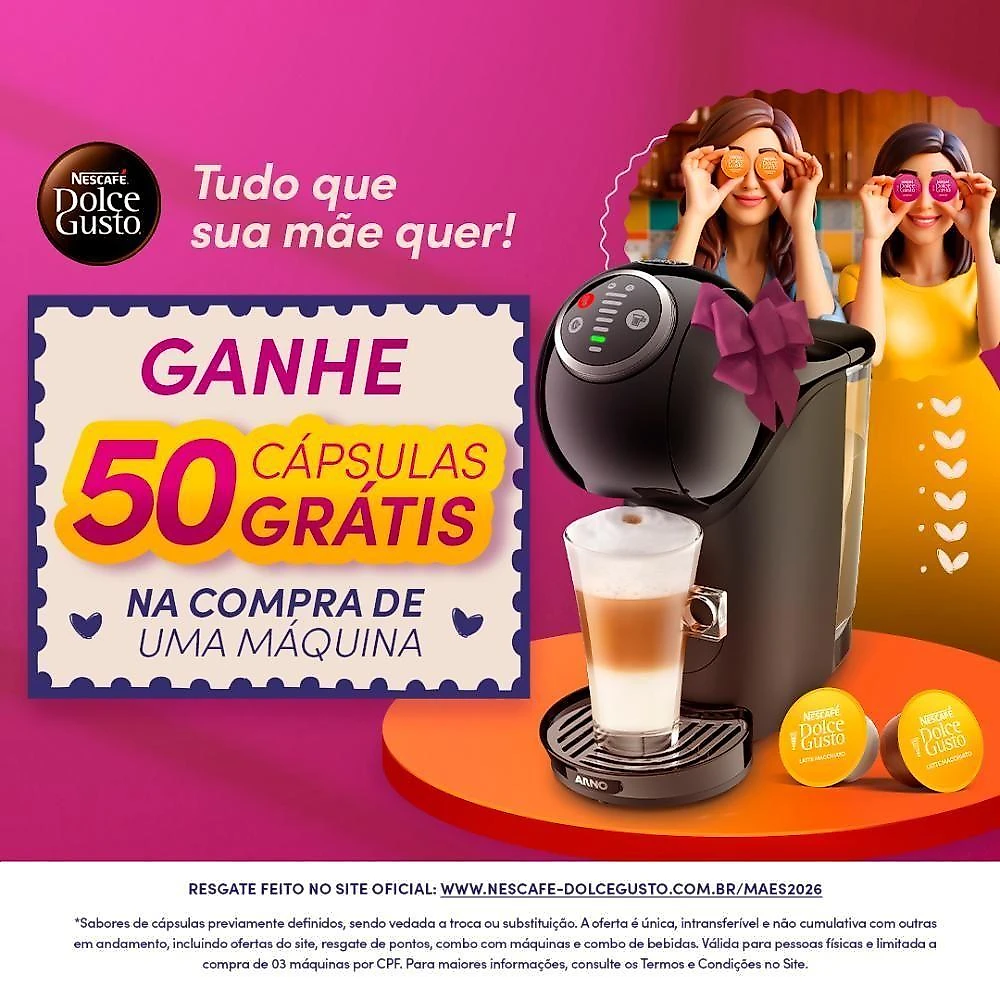 Cafeteira Nescafé Dolce Gusto Genio S Plus Preta 220V