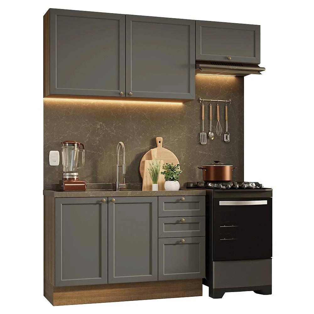 Armário de cozinha compacta 180 cm vik madesa 02