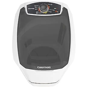 Tanquinho de Roupas Semiautomática Colormaq LCS15 Branco com 8 Programas de Lavagem - 15kg 110V
