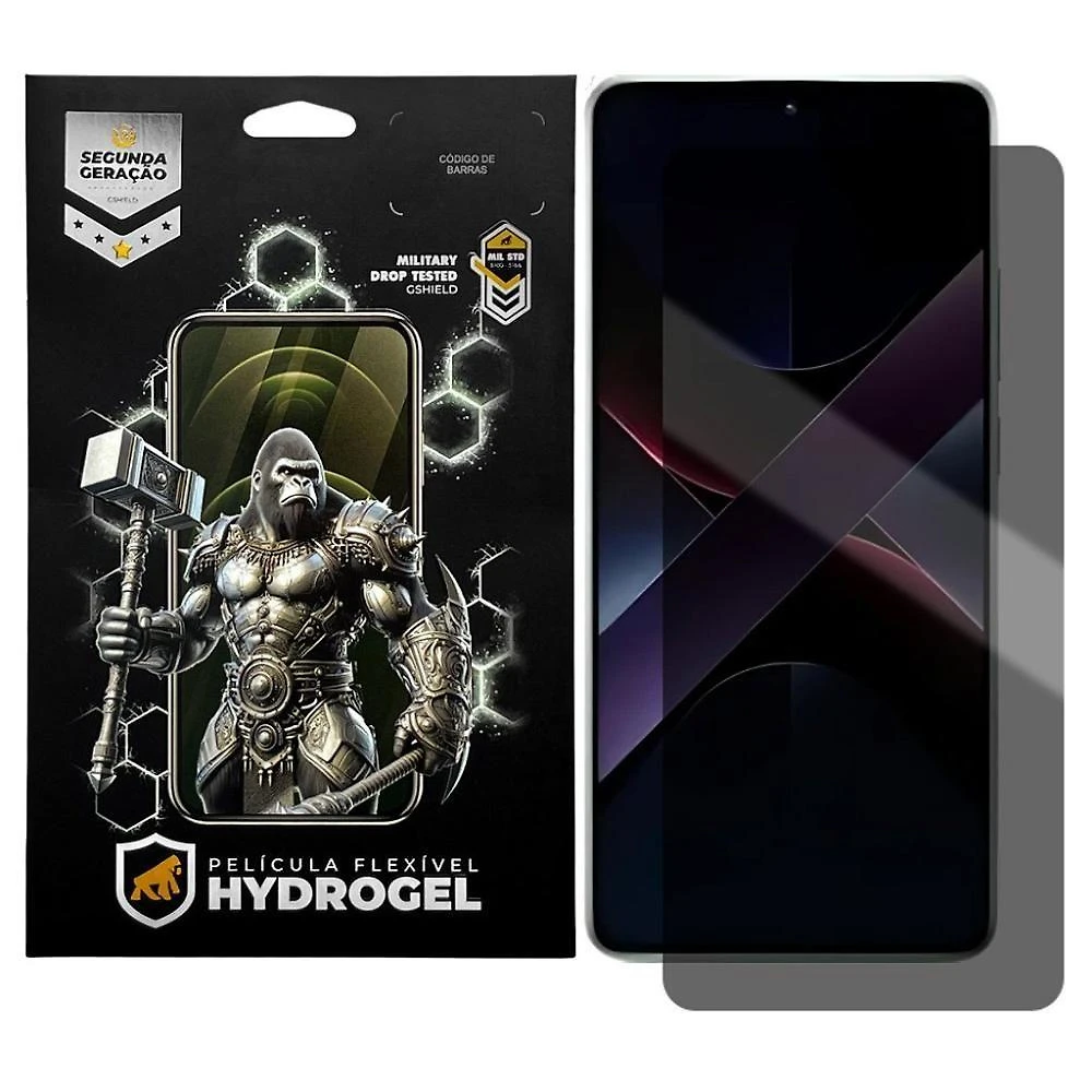 Película Para Xiaomi Poco X7 Pro 5g - Privacidade Hydrogel - Gshield