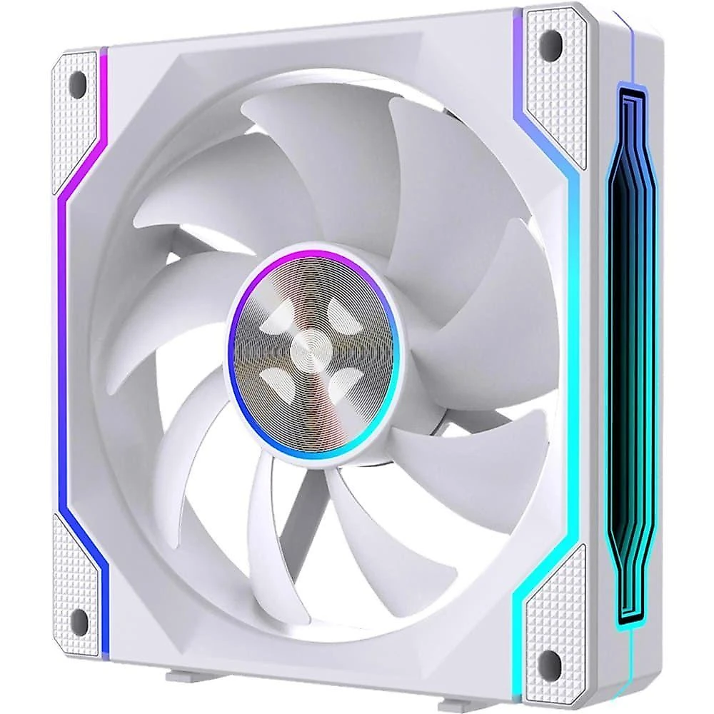 Kit Cooler Fan Twister Unifan Wireless ARGB Branco Fortrek para Setup Gamer