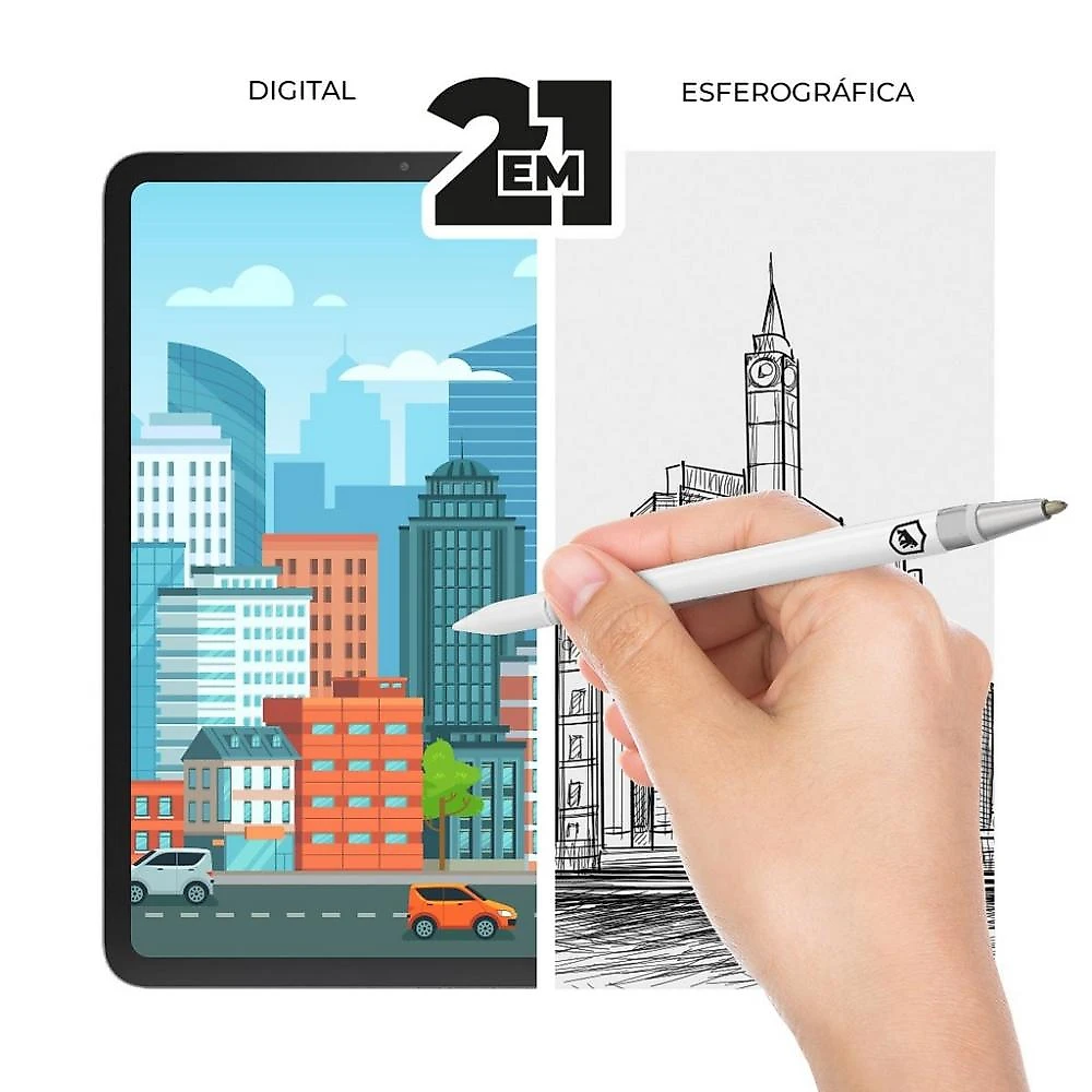 Caneta Dinamic - Touch e esferográfica - para celular, tablet, iPad e kindle - Gshield
