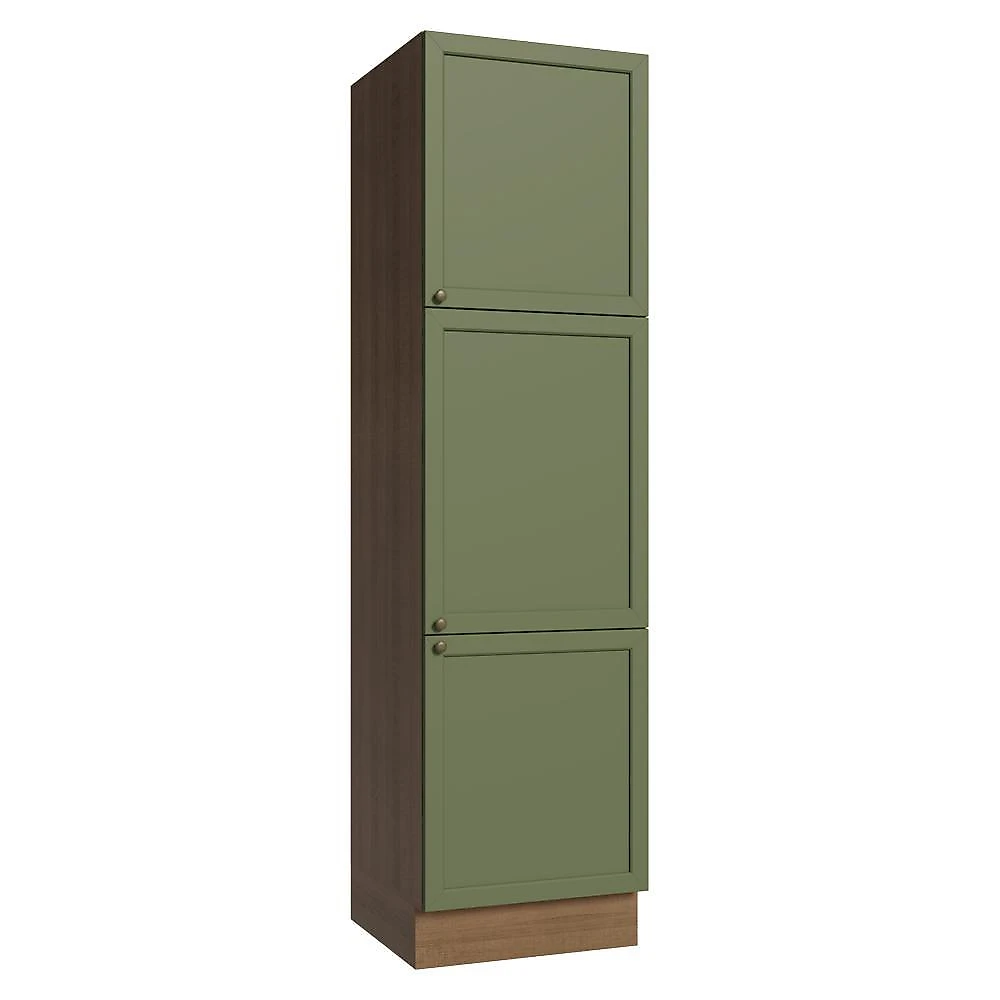 Paneleiro 60 cm 3 portas  vik madesa branco
