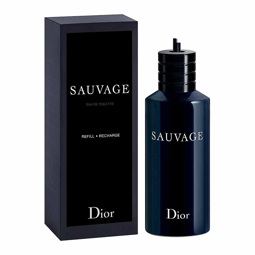Refil sauvage dior perfume masculino edt 300ml