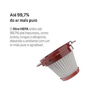 Aspirador de Pó Vertical WAP Power Speed Max 1600W 3 em 1 110V