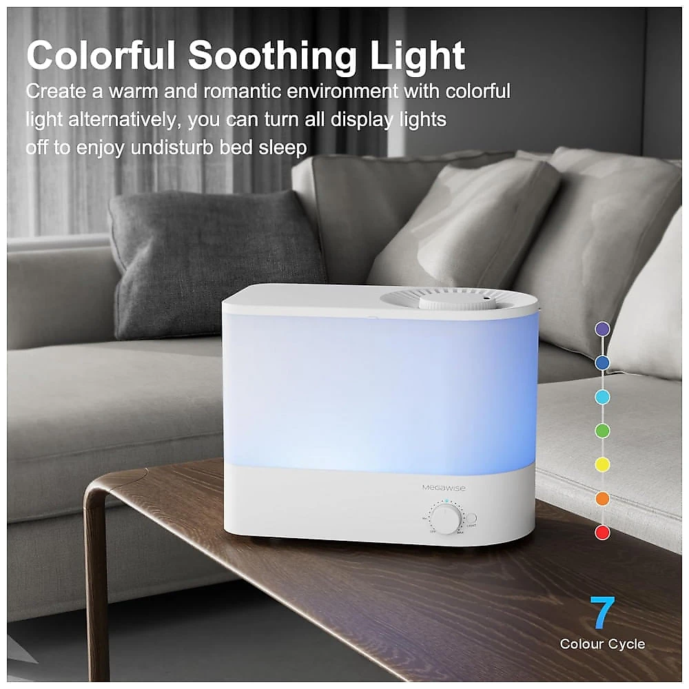 Umidificador MEGAWISE Branco 6L Superior Preenchimento SK7620 big