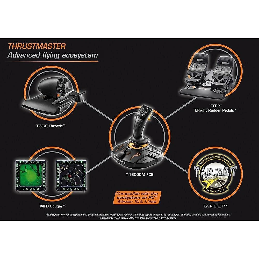 Joystick Thrustmaster T.16000m Fcs
