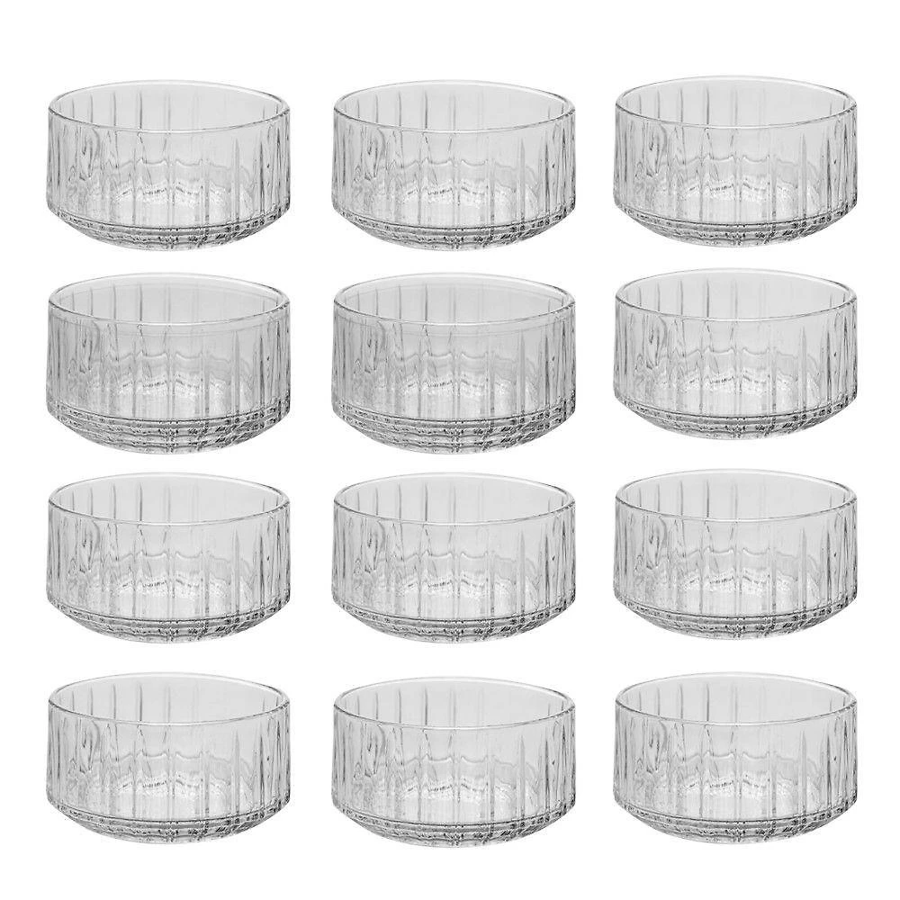 Jogo 12 Taça De Sobremesa Bowl De Cristal Bangkok Wolff 5,5×10,5cm