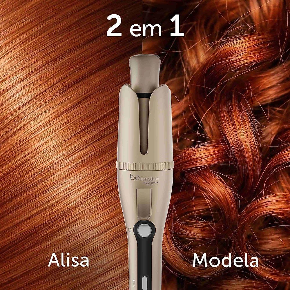 Prancha E Modelador 2 Em 1 Duo Styler Be Emotion Bivolt