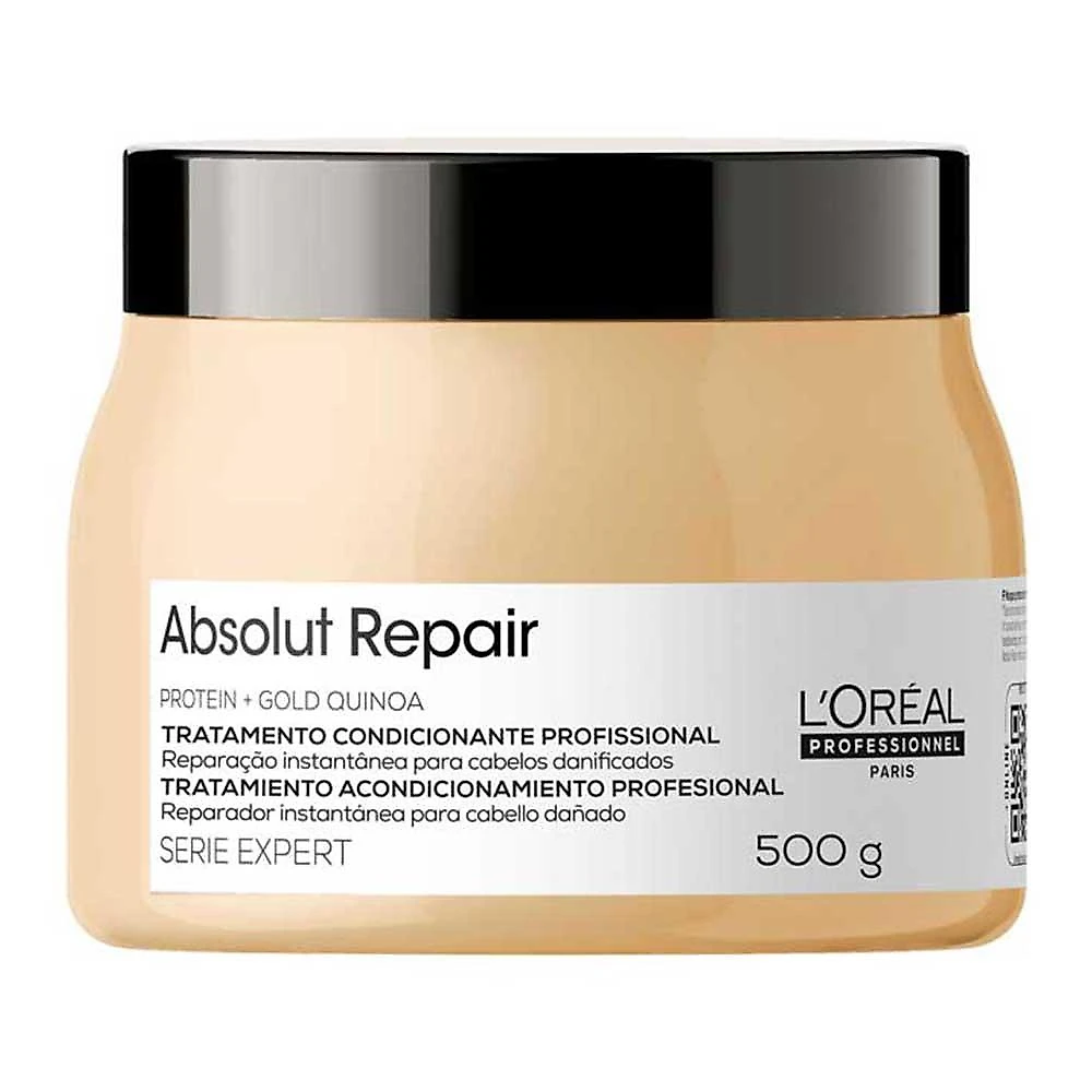 L'oréal professionnel absolut repair gold quinoa + protein - máscara de tratamento 500g