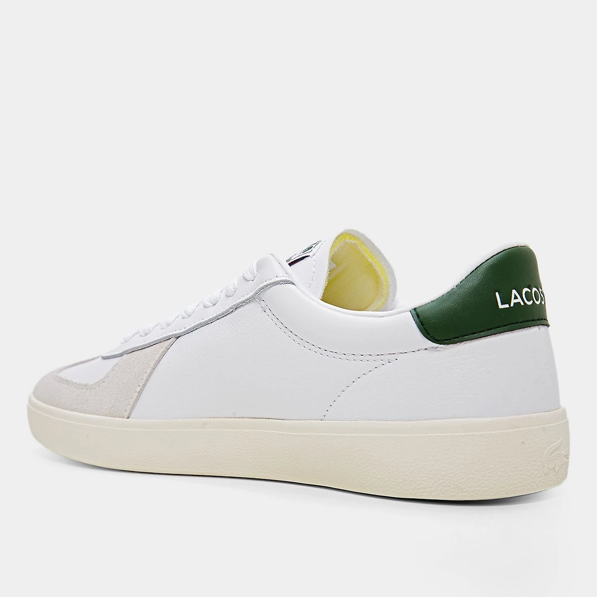 Miniatura Tênis Lacoste Baseshot Feminino Branco - 34